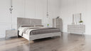 Alexa Italian Modern Grey 4-Piece Bedroom Set