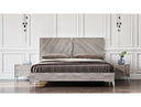 Alexa Italian Modern Grey Bed
