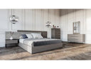 Enzo Italian Modern Grey Oak Chest
