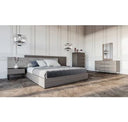 Enzo Italian Modern Grey Oak Dresser