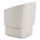 Tassell - Modern Fabric Dining Chair w/ Castor Wheels