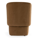 Tassell - Modern Fabric Dining Chair w/ Castor Wheels