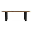 Taylor - Large 87" Modern Live Edge Wood Dining Bench