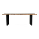 Taylor Large 87" Modern Live Edge Wood Dining Table