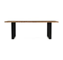 Taylor Modern Live Edge Wood Small 79" Dining Bench