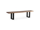 Taylor - X-Large 102" Modern Live Edge Dining Bench