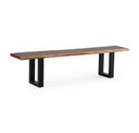 Taylor - X-Large 102" Modern Live Edge Dining Bench