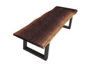 Taylor - X-Large 102" Modern Live Edge Dining Bench