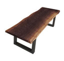 Taylor - X-Large 102" Modern Live Edge Dining Bench