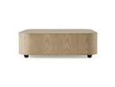 Renzo Modern Oak & Concrete Coffee Table