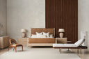 Unity Bed - Queen - Black Stained Ash, Fabric 21016-34CC-P by Caracole, view 4