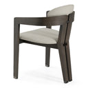 Thorne Light Grey and Dark Grey Arm Dining Chair