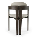 Thorne Light Grey and Dark Grey Arm Dining Chair