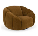 Shapiro - Modern Brown Fabric Sectional Sofa w/ Left Facing Chaise