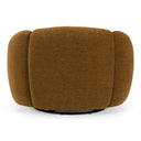 Thune - Modern Brown Fabric Swivel Accent Chair