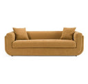 Tiene - Modern Orange Fabric Chair