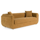 Tiene - Modern Orange Fabric 3-Seat Sofa
