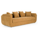 Tiene - Modern Orange Fabric 4-Seat Sofa