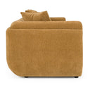 Tiene - Modern Orange Fabric 4-Seat Sofa