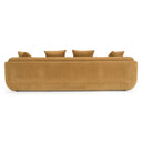 Tiene - Modern Orange Fabric 4-Seat Sofa