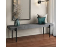 Timlin - Modern Concrete & Metal Bench