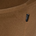 Timothy - Modern Brown Fabric Dining Chair w/ Castor Wheels
