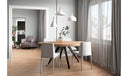 Parq Oval Dining Table Amber