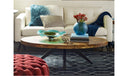 Parq Oval Coffee Table Amber