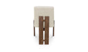 Mia Dining Chair Beige-Set of Two