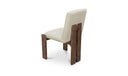 Mia Dining Chair Beige-Set of Two