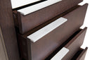 Torino Modern Brown Oak & Grey Chest