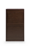 Torino Modern Brown Oak & Grey Chest