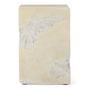 Toubkal - Modern Cream Concrete End Table