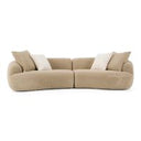 Tyrel - Modern Beige Fiberform Coffee Table