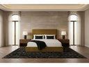 Trieste - Modern Brown Fabric Bed