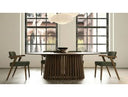 Truman - Mid-Century Modern Walnut Oval Dining Table