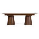 Truman - Mid-Century Modern Walnut Extendable Dining Table