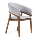 Truman - Mid-Century Modern Walnut Extendable Dining Table + 6 Chairs Set