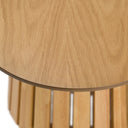 Truman - Mid-Century Modern Natural Oak Extendable Dining Table + 10 Chairs Set