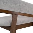 Truman - Mid-Century Modern Grey + Walnut Counter Chair (Set of 2)