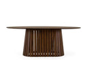 Truman - Mid-Century Modern Grey + Walnut Bar Chair (Set of 2)