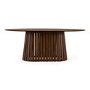 Truman - Mid-Century Modern Walnut Oval Dining Table