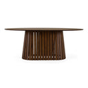 Truman - Mid-Century Modern Walnut Oval Dining Table