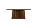 Truman - Mid-Century Modern Walnut Oval Dining Table