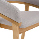 Truman - Mid-Century Modern Grey + Natural Oak Bar Chair (Set of 2)