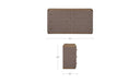 Simone 6 Drawer Dresser Brown