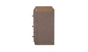 Simone 6 Drawer Dresser Brown