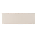 tyree - modern tufted off-white fabric bed