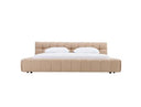 Tyree - Modern Tufted Sand Fabric Bed
