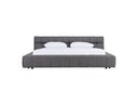 Tyree - Modern Tufted Grey Fabric Bed